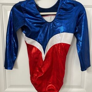 Adult medium gymnastics competition leotard